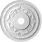 Ekena Millwork Baltimore Thermoformed PVC Ceiling Medallion Fits Canopies up to 7 3/4-in., Aged Dark Steel CMP22BACST - alternate 5
